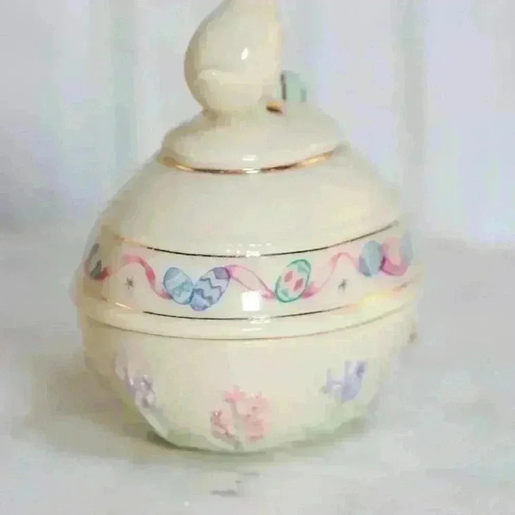 The Springtime Goose Easter Egg Lenox  2003 Limited Edition Porcelain - Picture 7 of 11